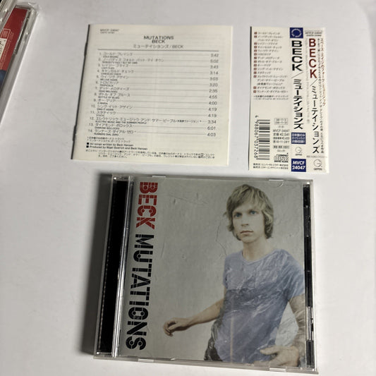 Beck – Mutations (CD, 1998) Japan Bonus Track  Obi MVCF-24047