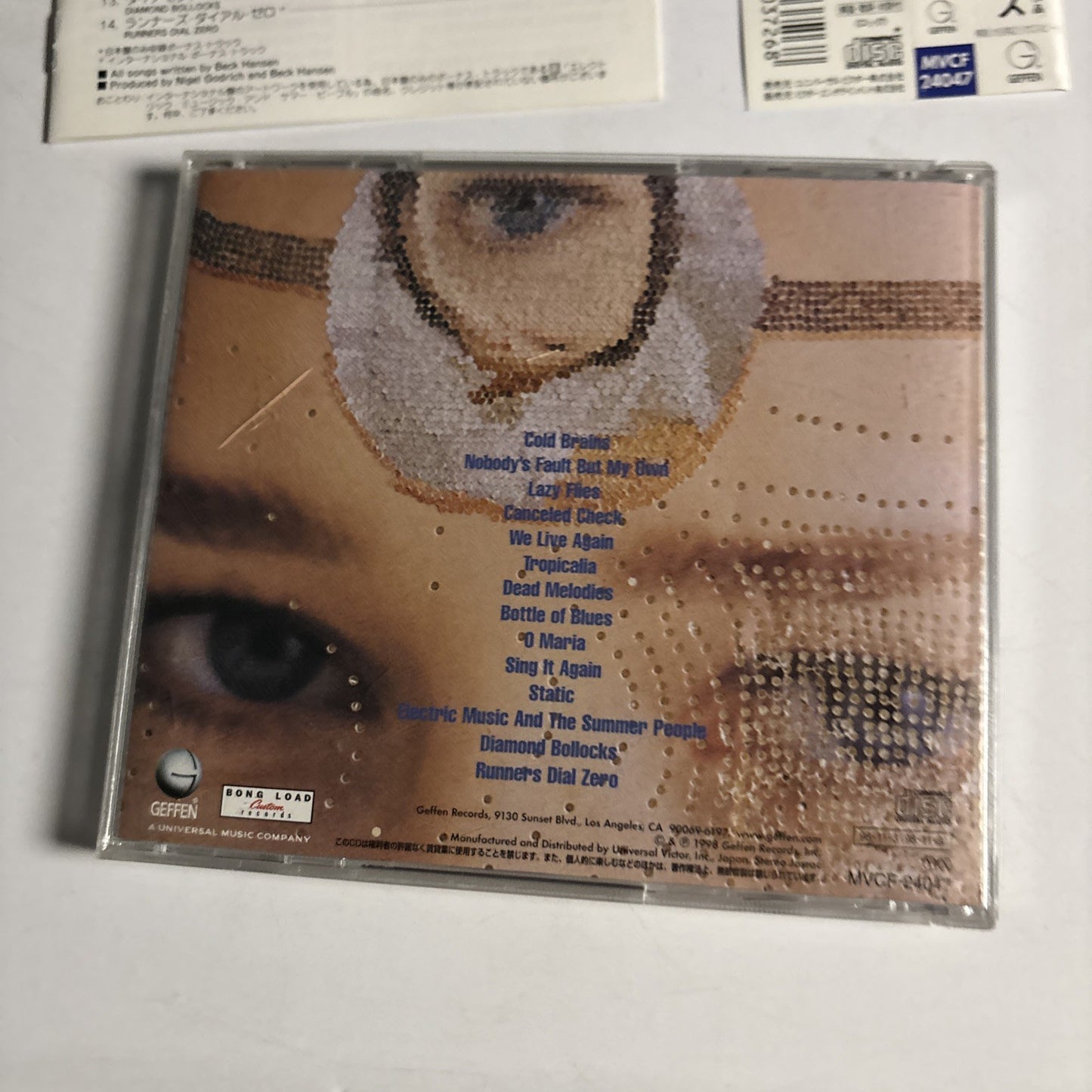 Beck – Mutations (CD, 1998) Japan Bonus Track  Obi MVCF-24047