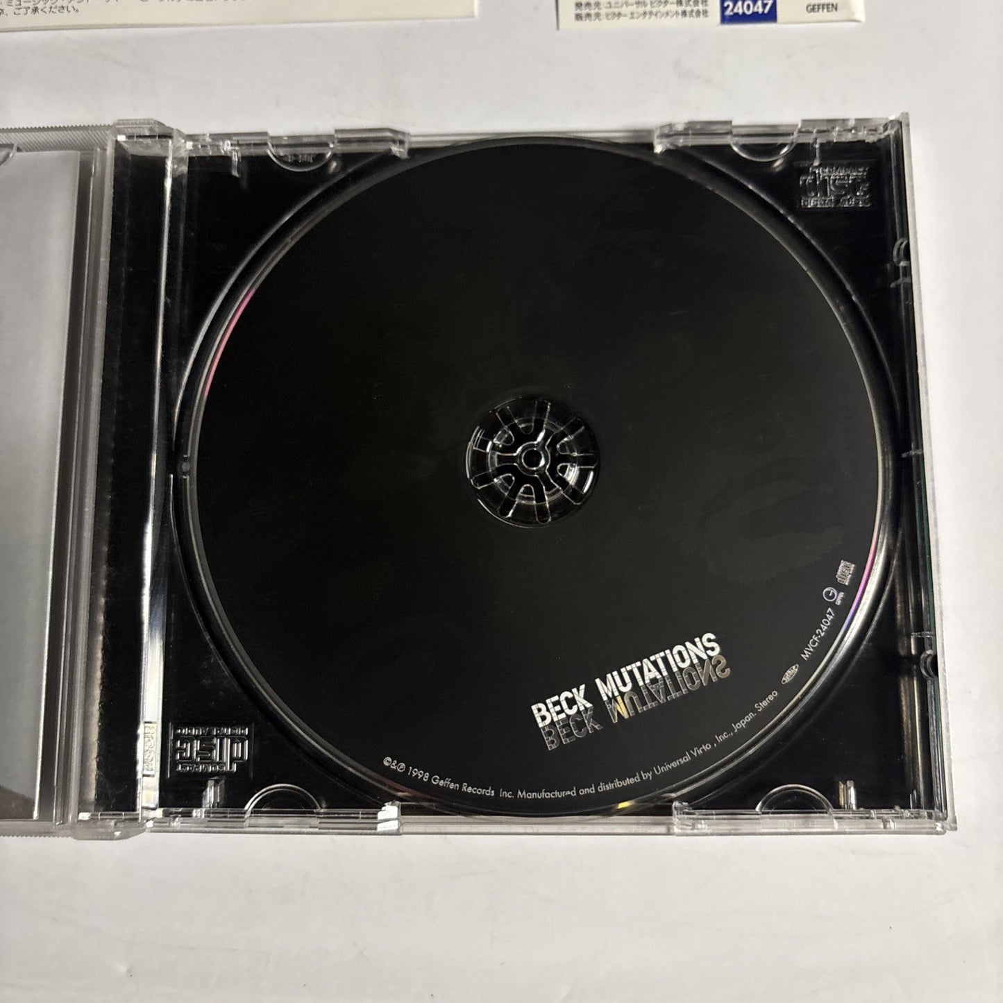 Beck – Mutations (CD, 1998) Japan Bonus Track  Obi MVCF-24047