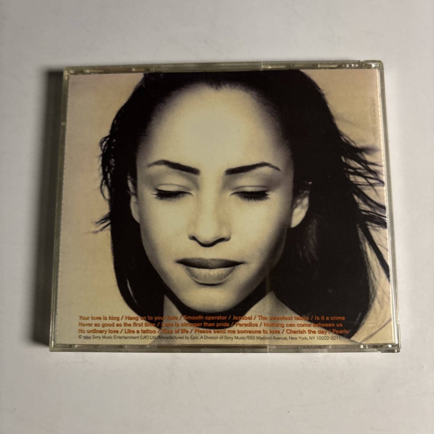 Sade – The Best Of Sade (CD, 1994)  US EK 66686