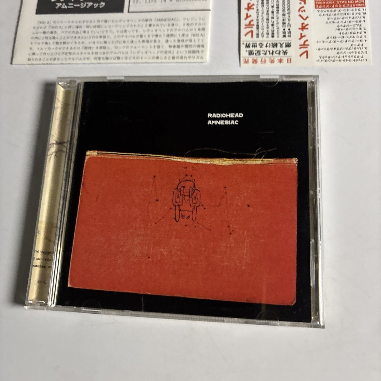 Radiohead, Radiohead – Amnesiac (CD, 2001) Japan obi TOCP-65800