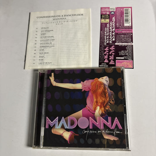 Madonna – Confessions On A Dance Floor (CD, 2005) Japan obi WPCR-12200