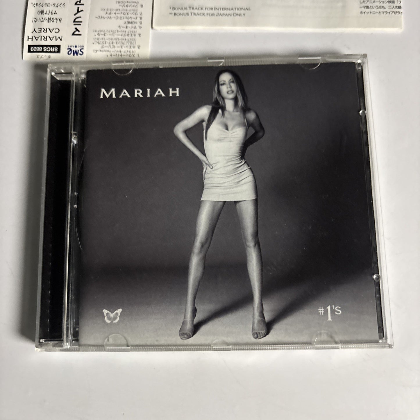 Mariah Carey – #1's (CD, 1998) Japan obi bonus track SRCS 8820