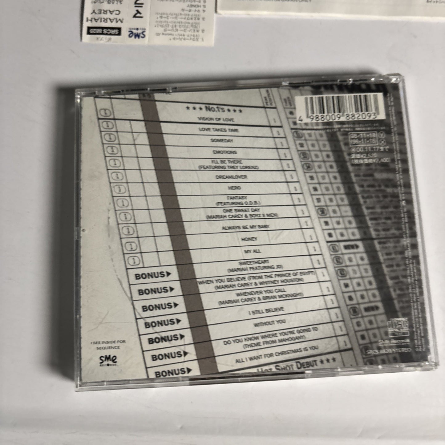 Mariah Carey – #1's (CD, 1998) Japan obi bonus track SRCS 8820