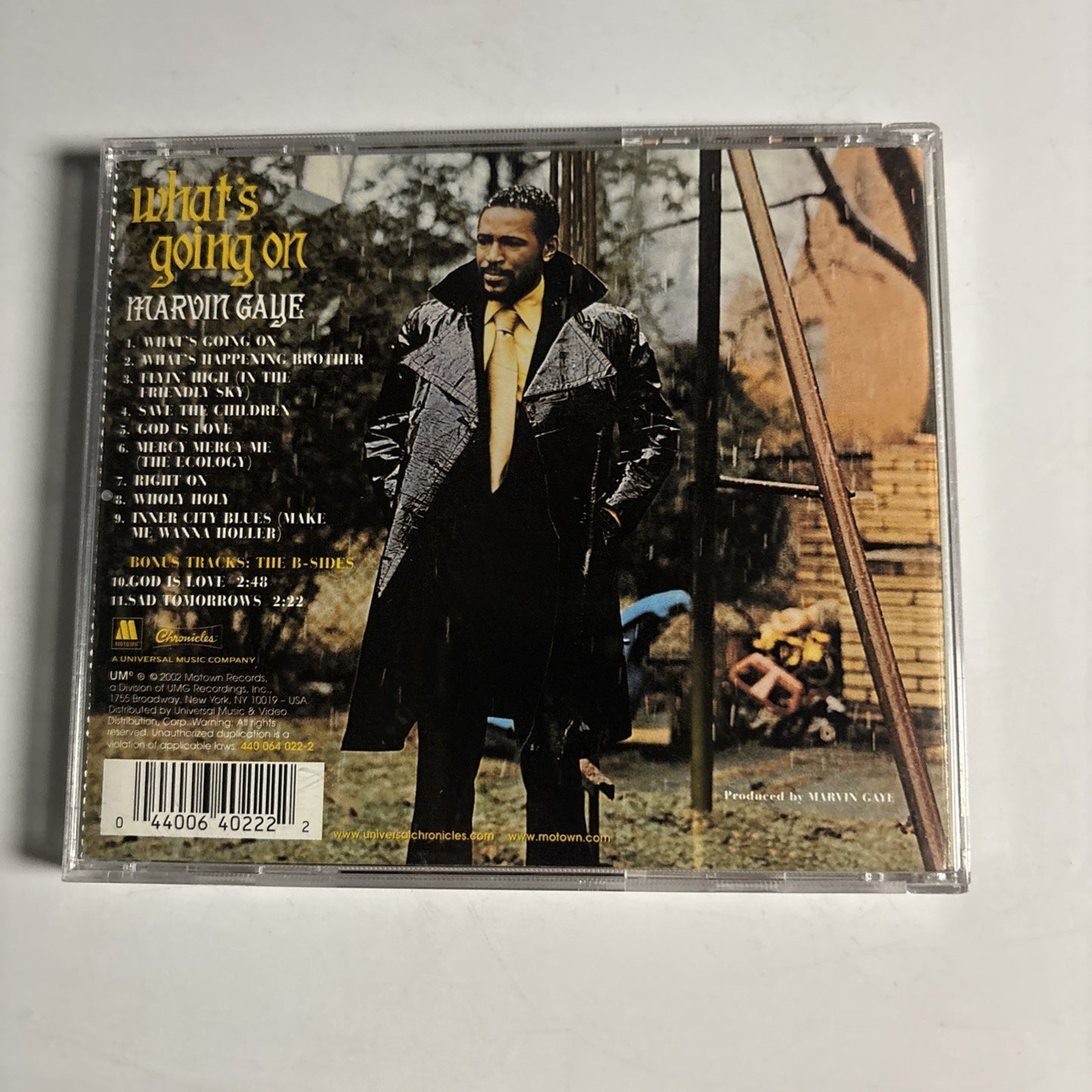 Marvin Gaye – What's Going On (CD, 2002)  US 440 064 022-2