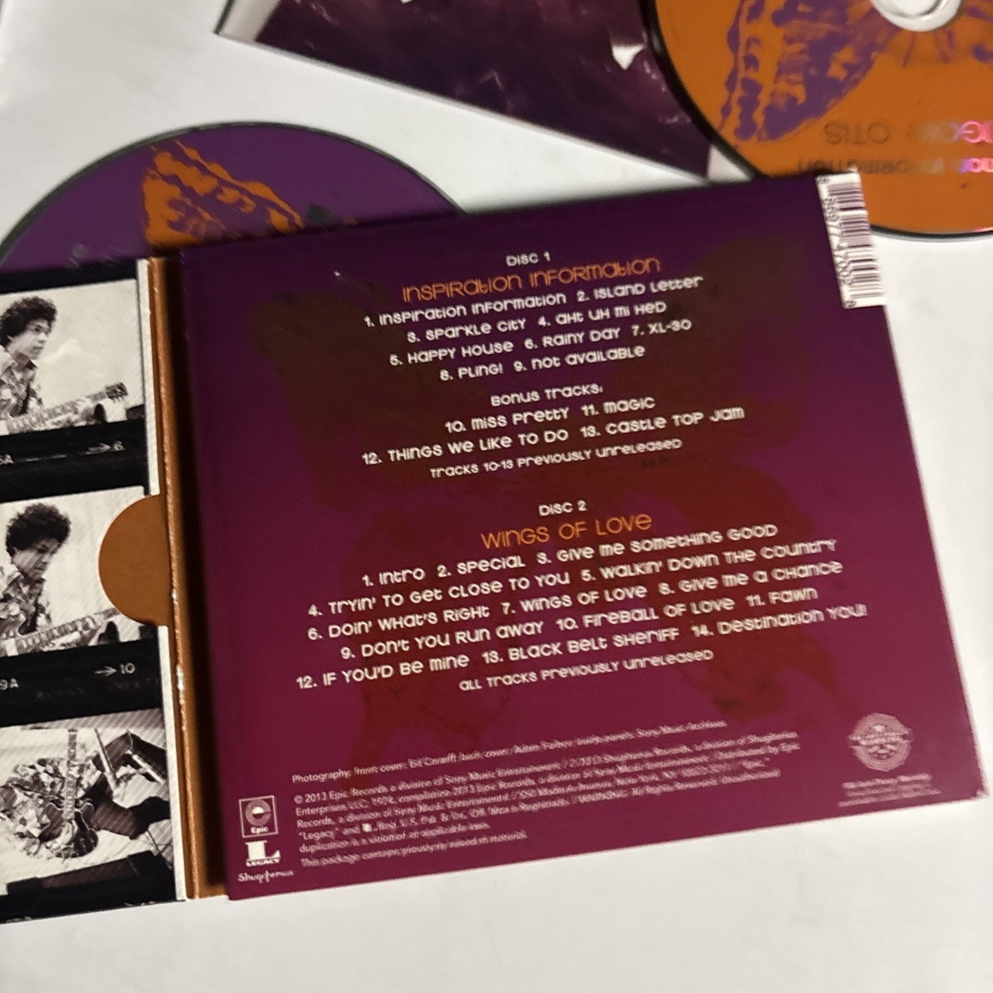 Shuggie Otis – Inspiration Information + Wings Of Love (CD, 2013, 2-Disc) US