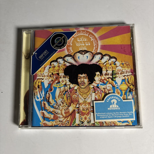 The Jimi Hendrix Experience – Axis: Bold As Love (CD, 1997)  US MCAD-11601