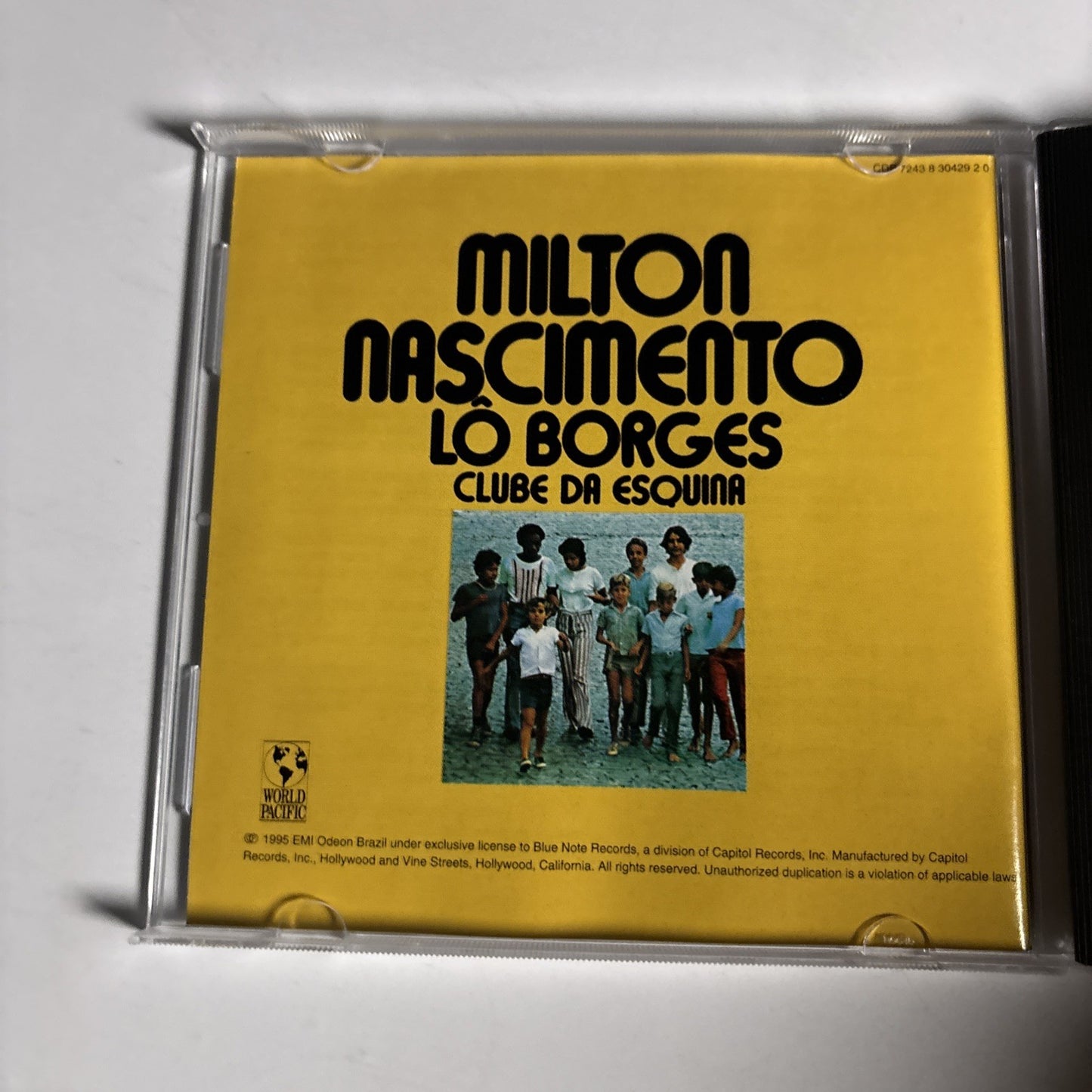 Milton Nascimento, Lo Borges – Clube Da Esquina (CD, 1995) US