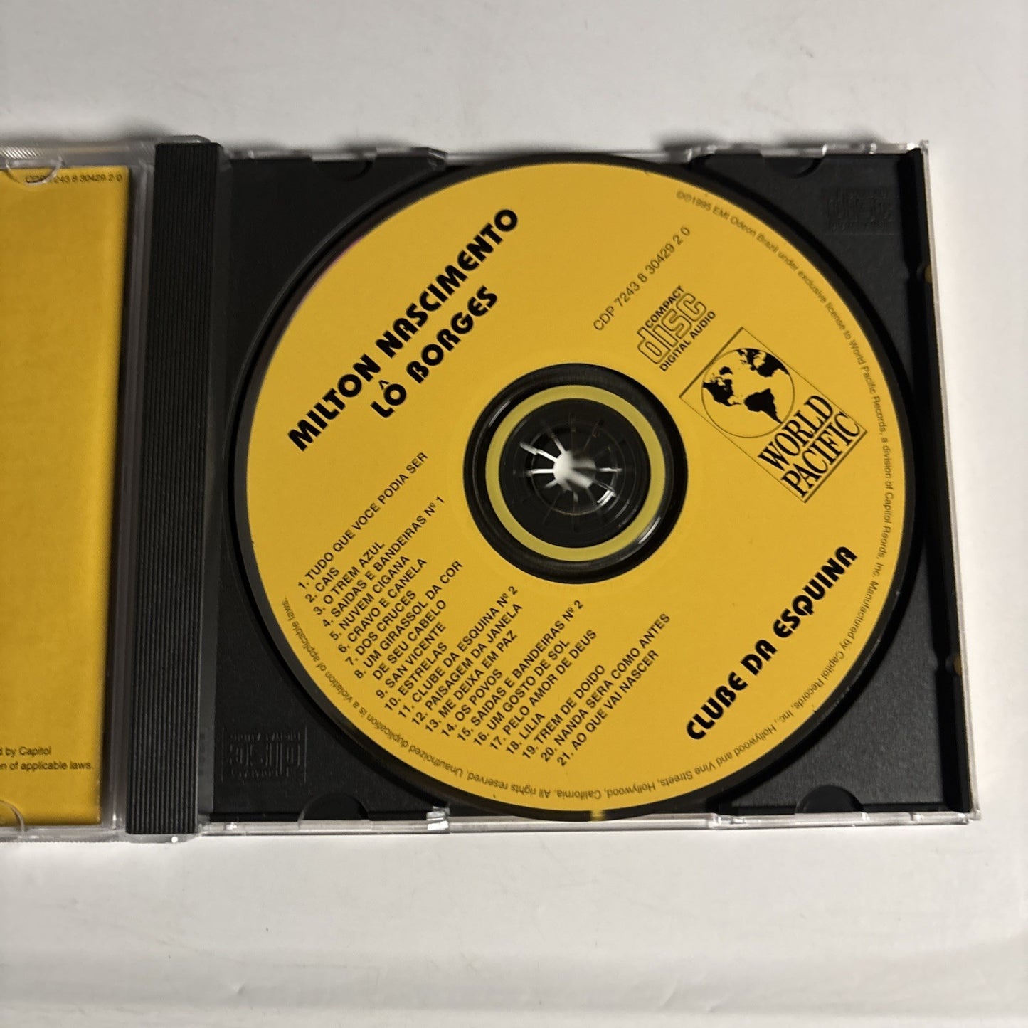 Milton Nascimento, Lo Borges – Clube Da Esquina (CD, 1995) US