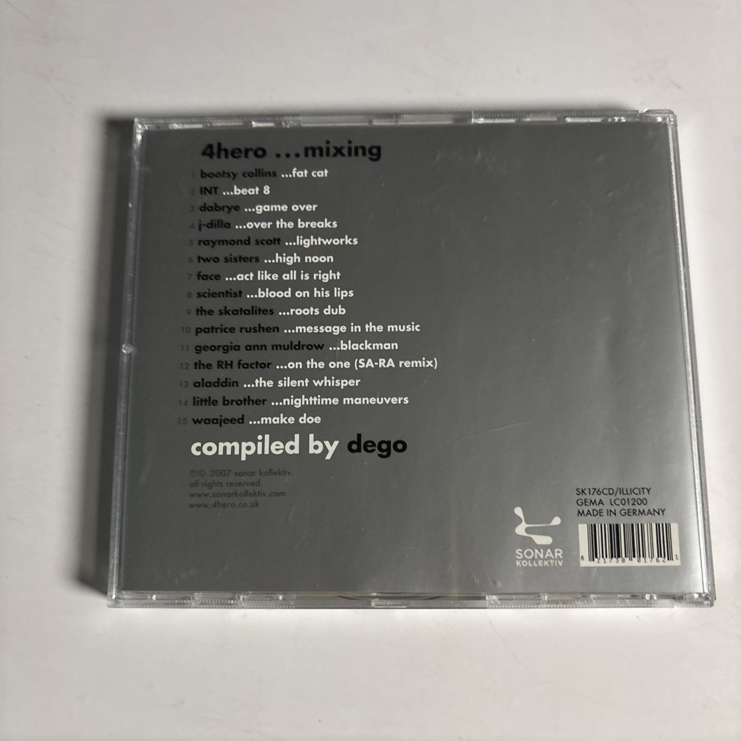 4 Hero – ...Mixing (CD, 2008) Germany SK176CD