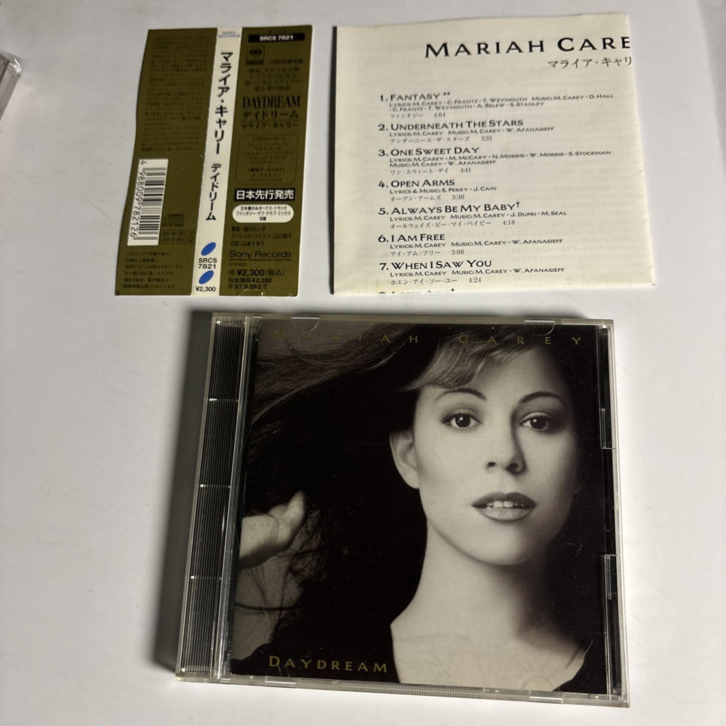 Mariah Carey – Daydream (CD, 1995)   srcs-7821 Japan obi