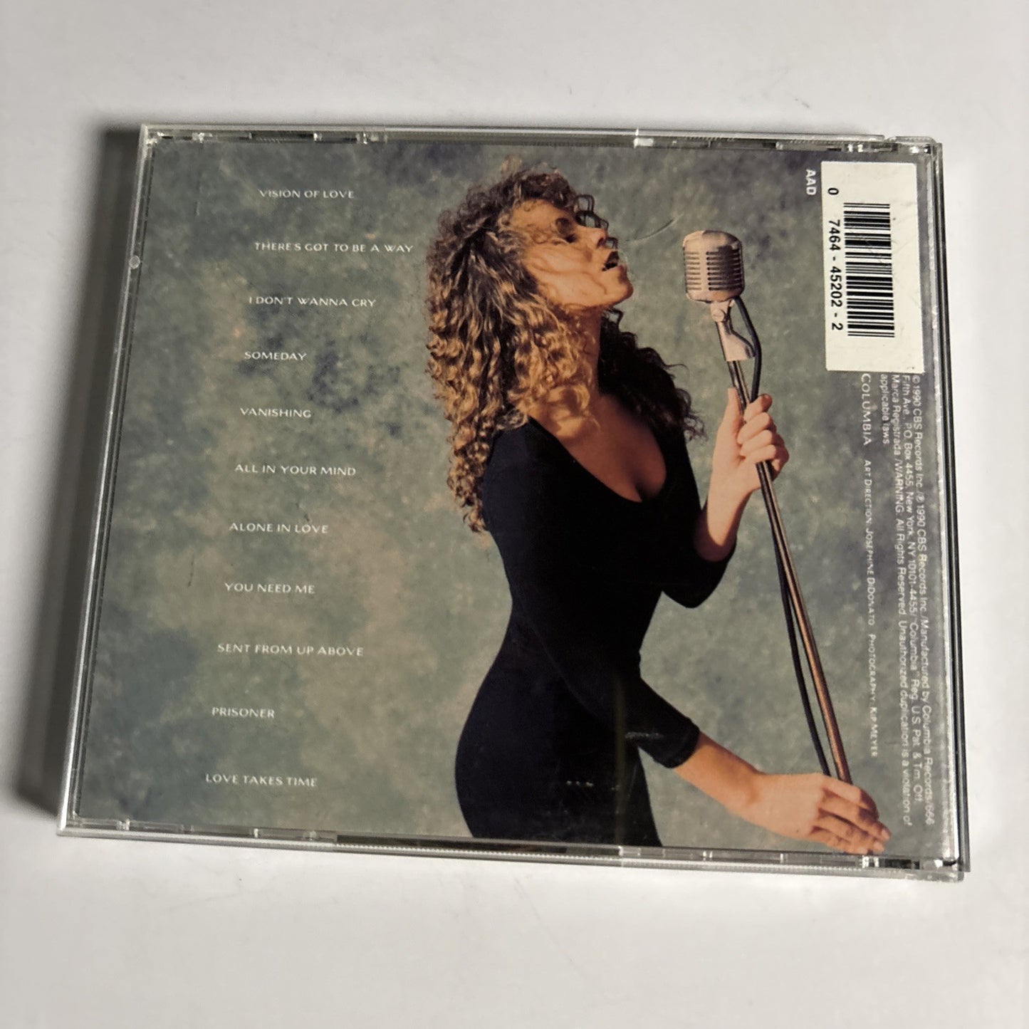 Mariah Carey –  Mariah Carey (CD, 1990) US CK 45202