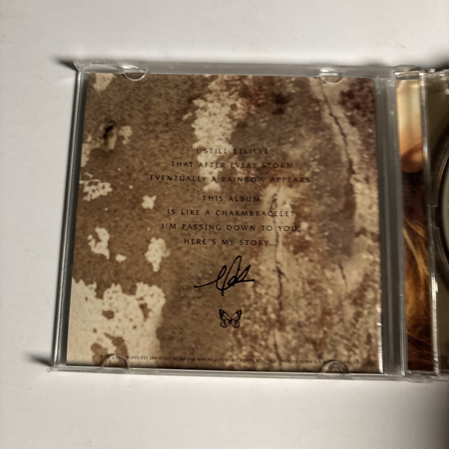 Mariah Carey – Charmbracelet (CD, 2002)  US 440 063 467-2
