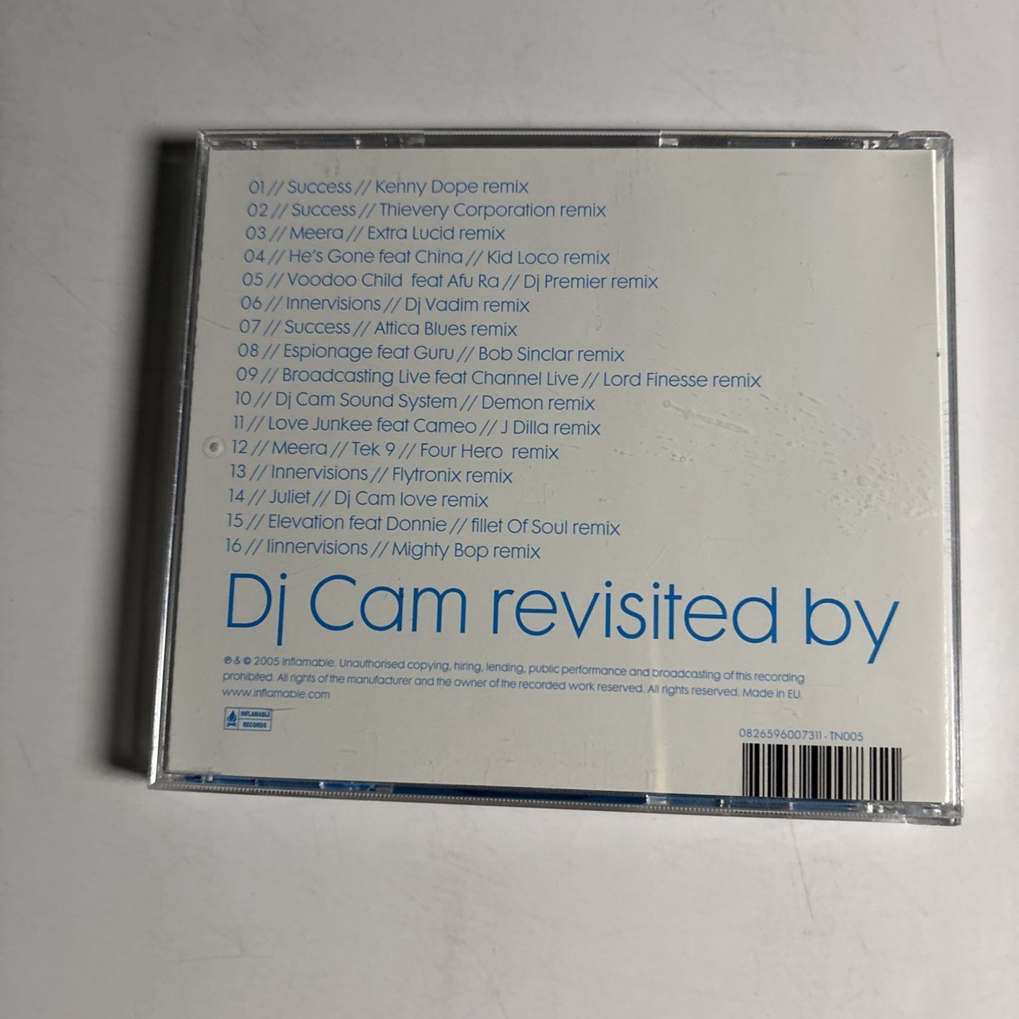 DJ Cam – Revisited By (CD, 2006) France TN005