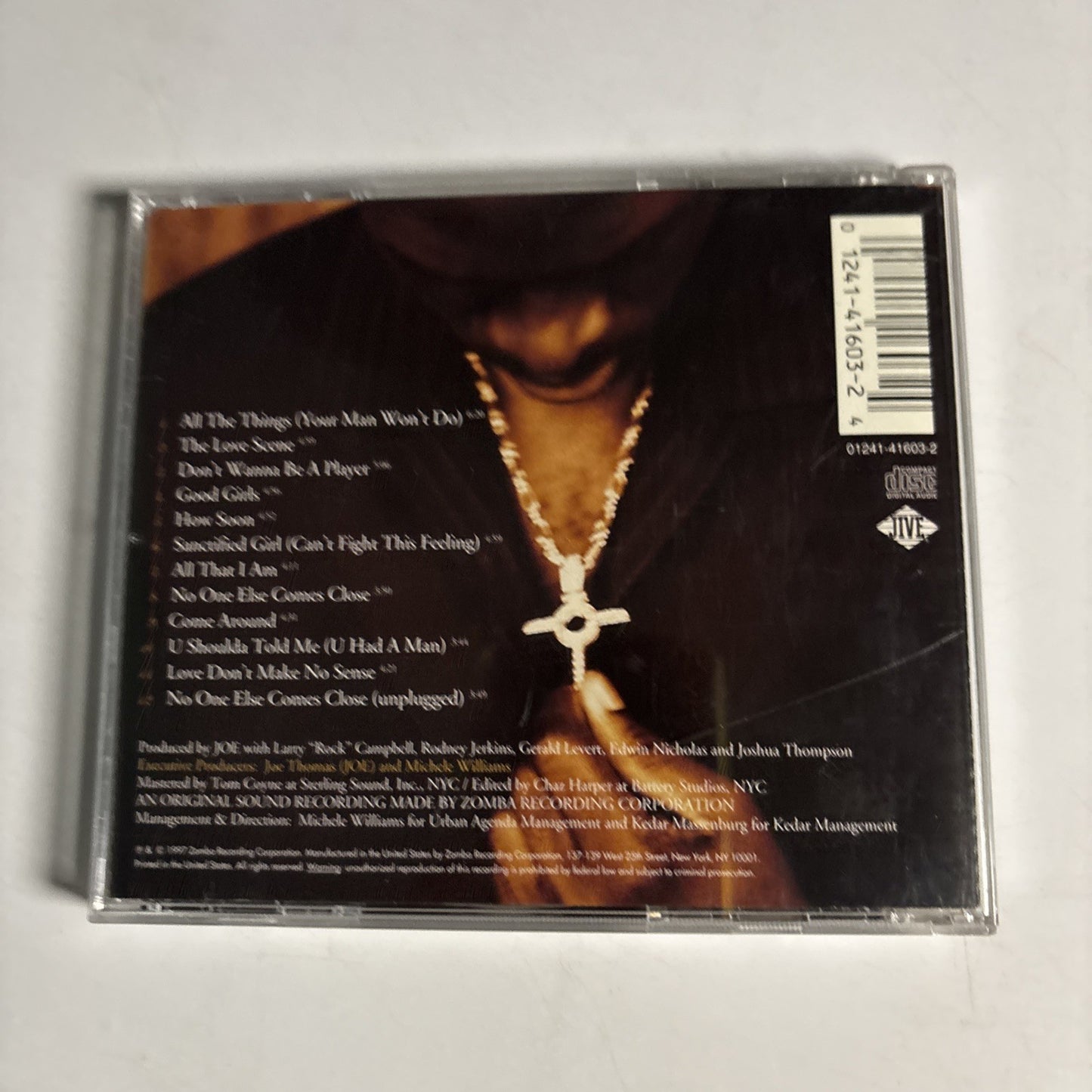 Joe – All That I Am (CD, 1997) US 01241-41603-2