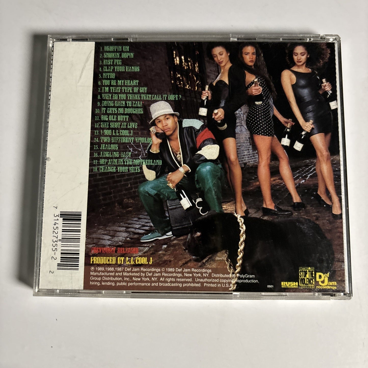 LL Cool J – Walking With A Panther (CD, 1995) US 314 527 355-2