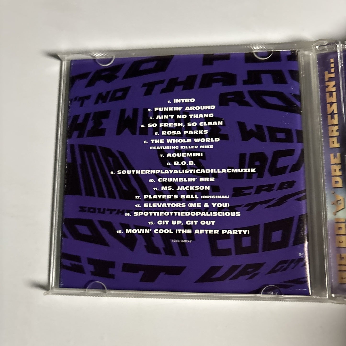 OutKast – Big Boi & Dre Present... Outkast (CD, 2001) US 73008-26093-2