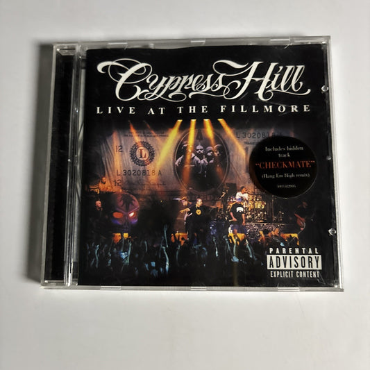 Cypress Hill – Live At The Fillmore (CD, 2000) Europe 500558 2
