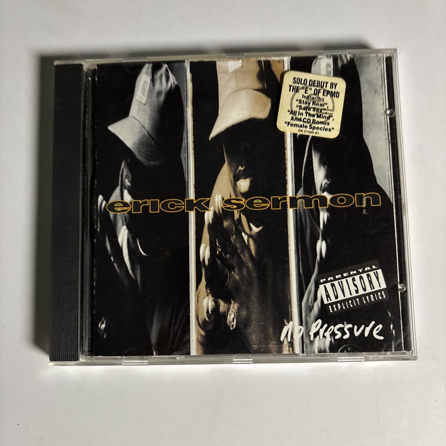 Erick Sermon – No Pressure (CD, 1993) US OK 57460