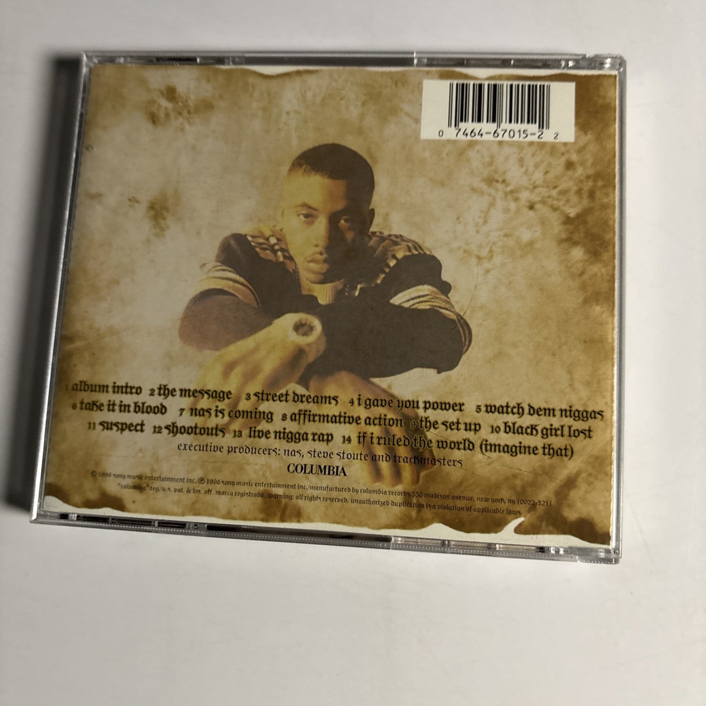 Nas – It Was Written (CD, 1996) US CK 67015