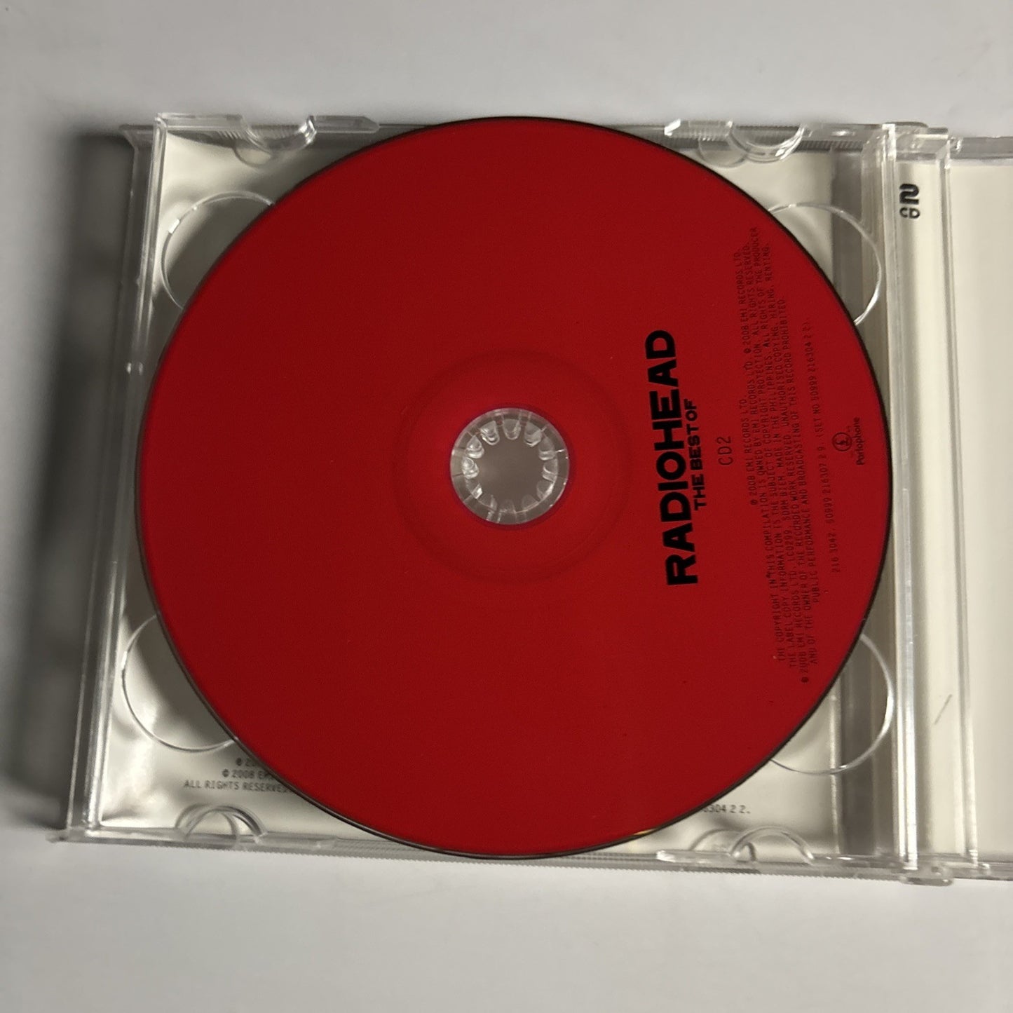 Radiohead – The Best Of  (CD, 2008) Europe 2-Disc 216 3042