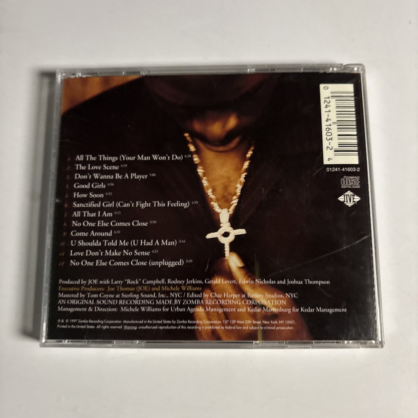 Joe – All That I Am (CD, 1997) US  01241-41603-2