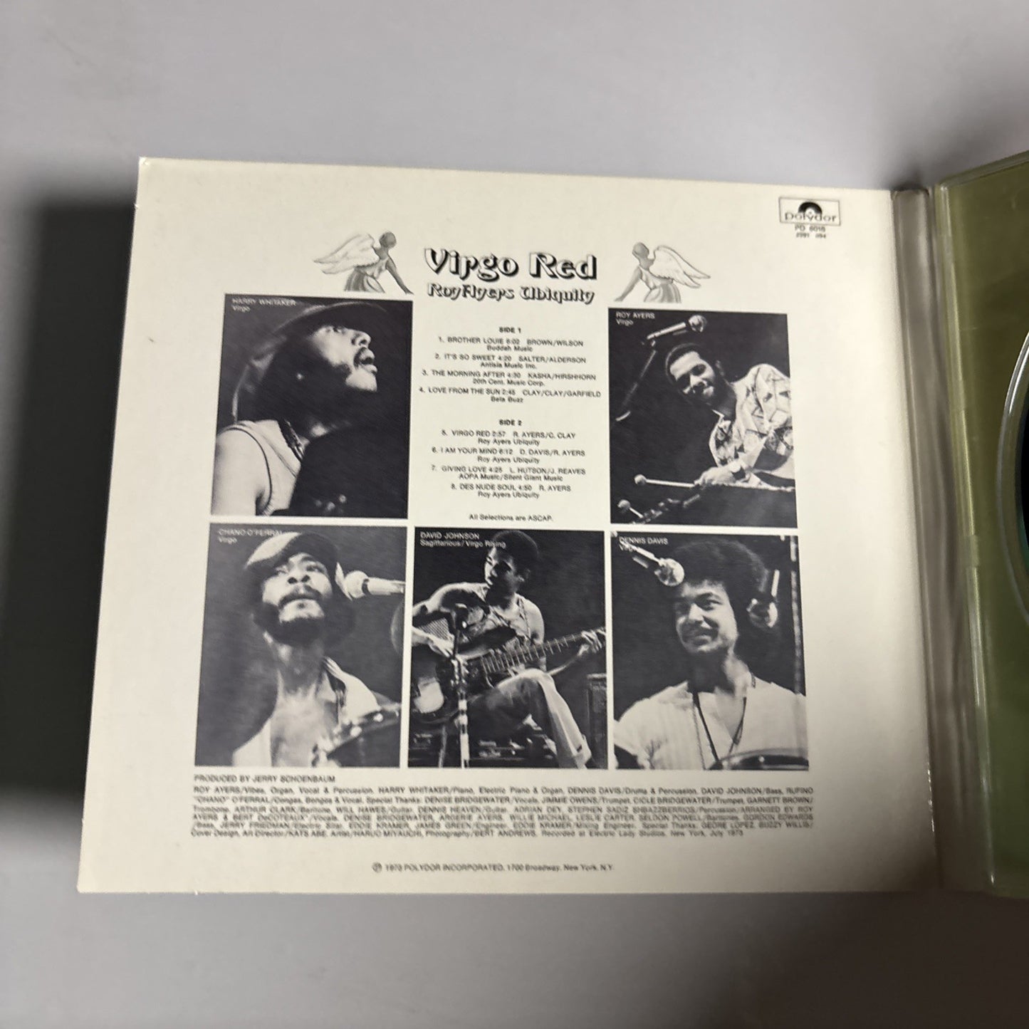 Roy Ayers Ubiquity – Virgo Red (CD, 2009) Europe  Digipak 0602517995697