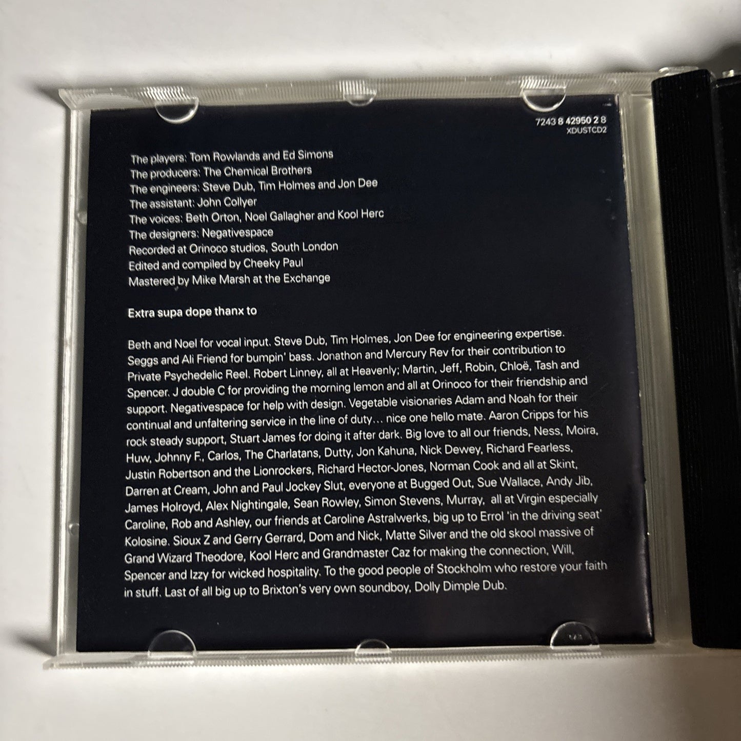 The Chemical Brothers – Dig Your Own Hole (CD, 1997) Europe XDUSTCD2