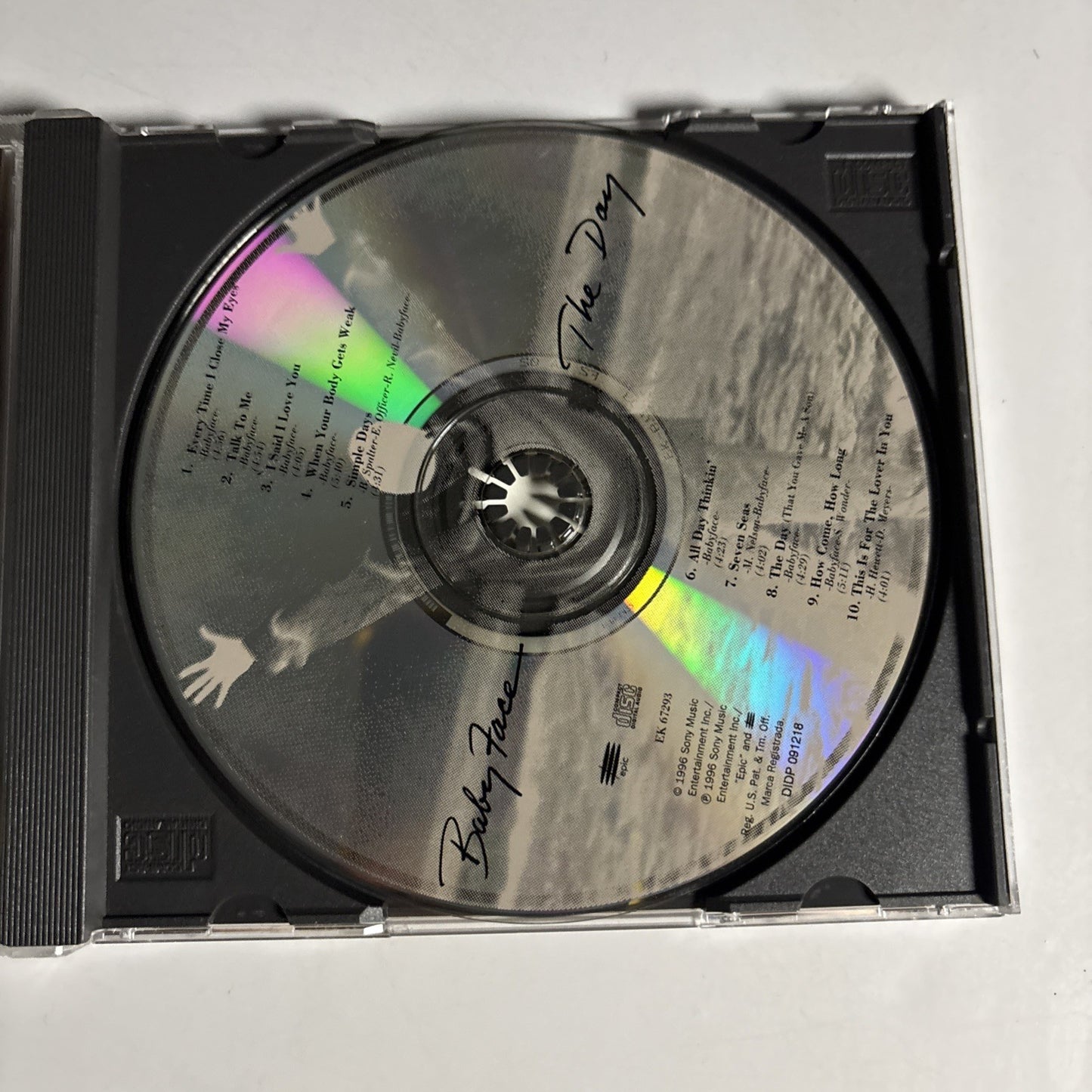 Babyface – The Day (CD, 1996)  US EK 67293