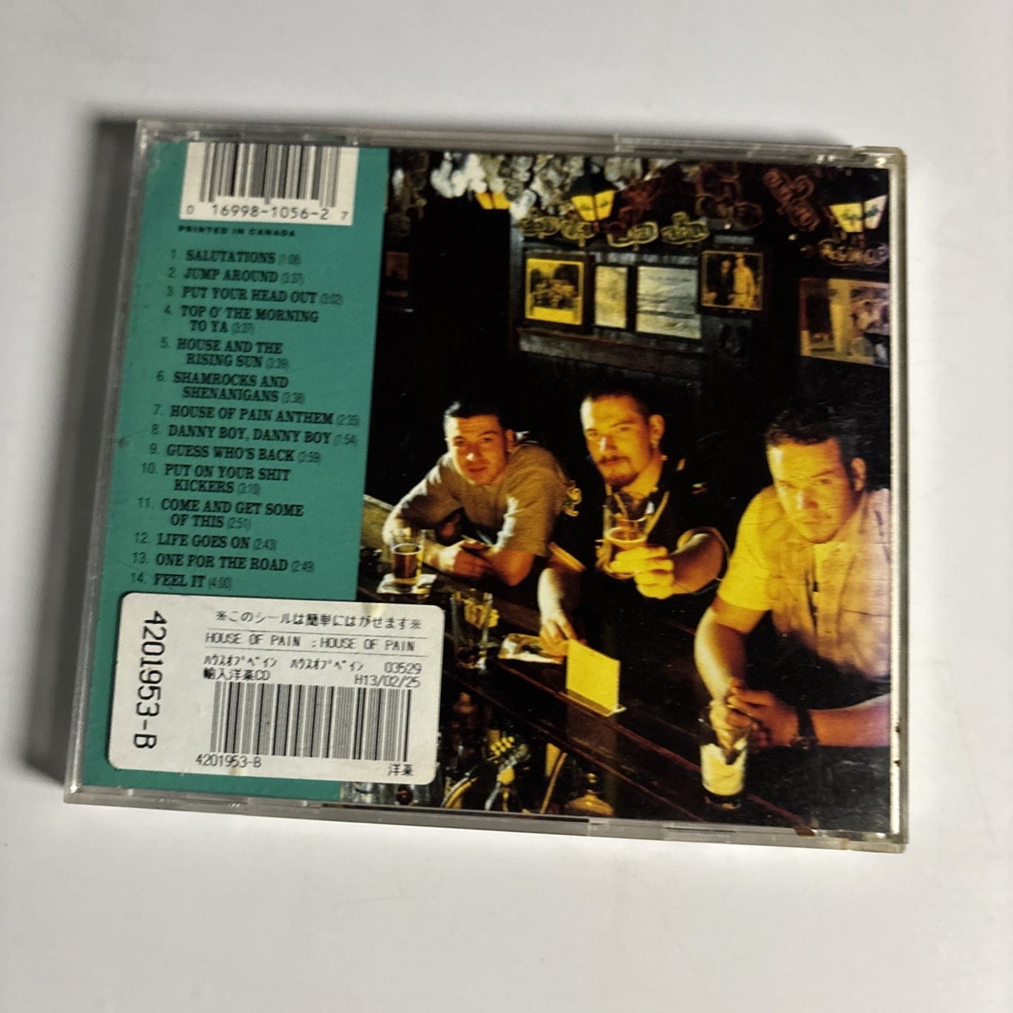 House Of Pain – House Of Pain (Fine Malt Lyrics) (CD, 1992) US TBCD 1056