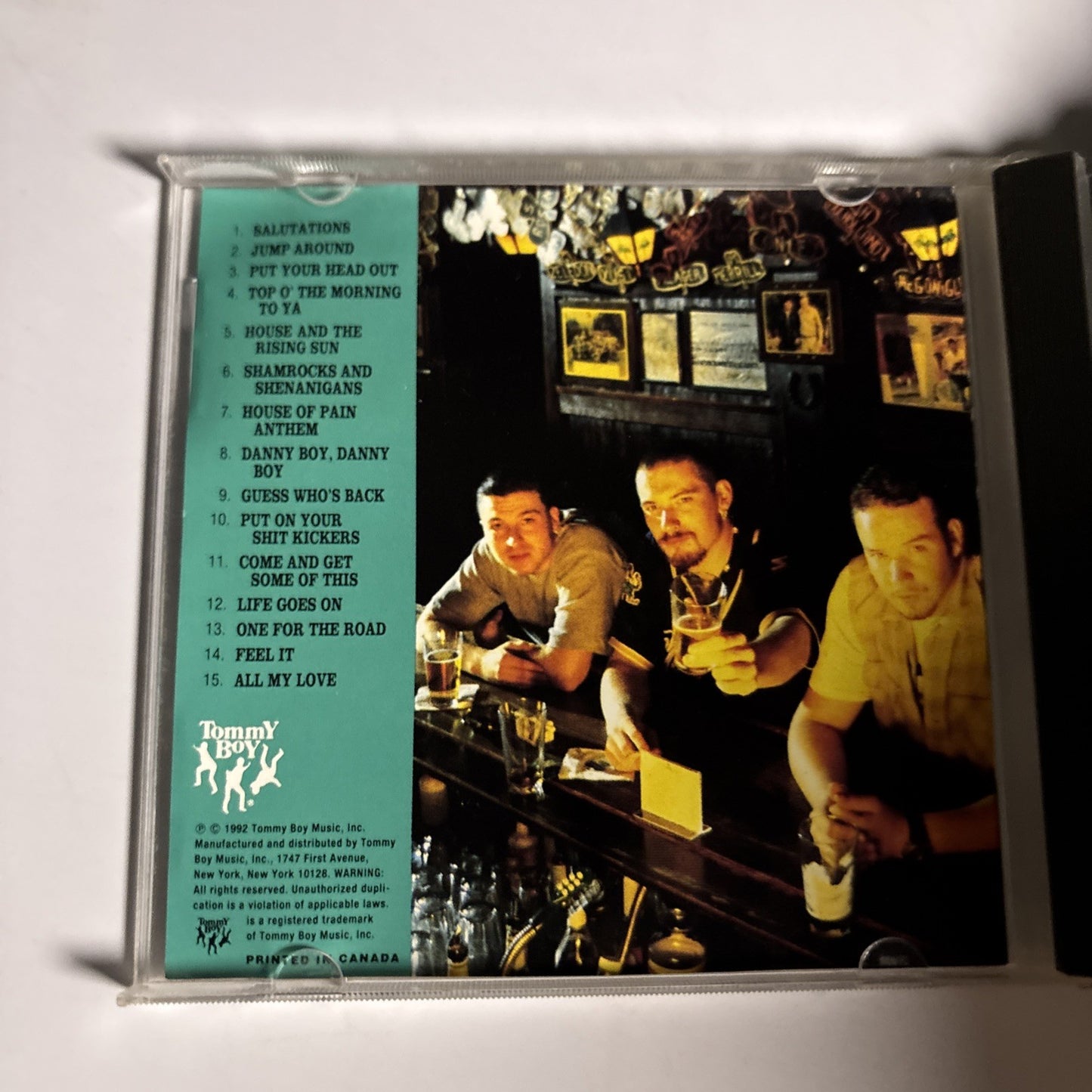 House Of Pain – House Of Pain (Fine Malt Lyrics) (CD, 1992) US TBCD 1056
