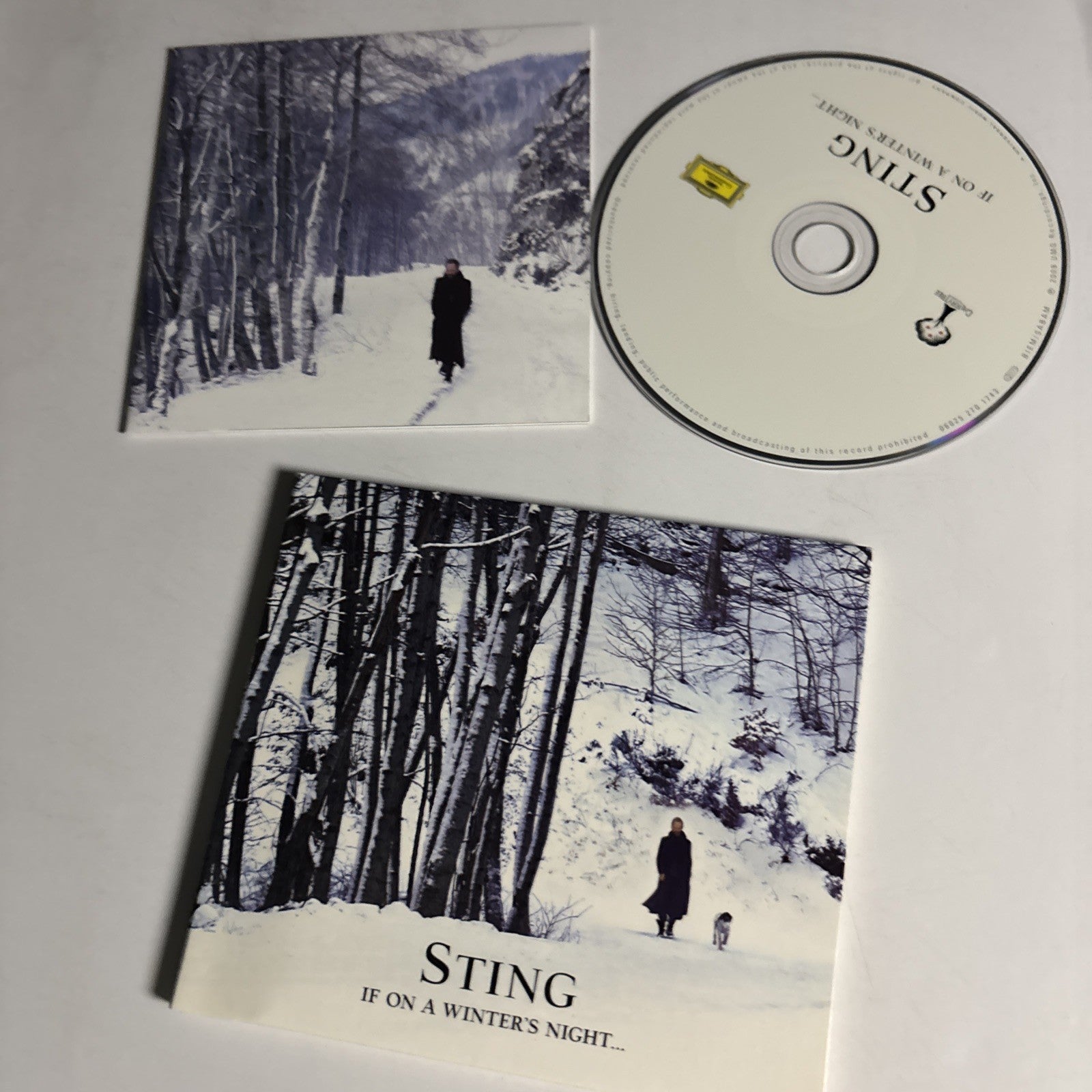 Sting – If On A Winter's Night (CD, 2009) Europe Digipak 06025