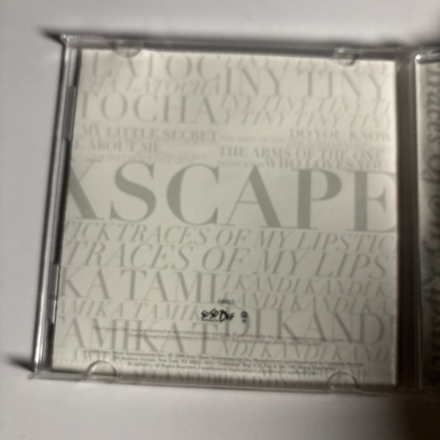 Xscape – Traces Of My Lipstick (CD, 1998) US CK-68042