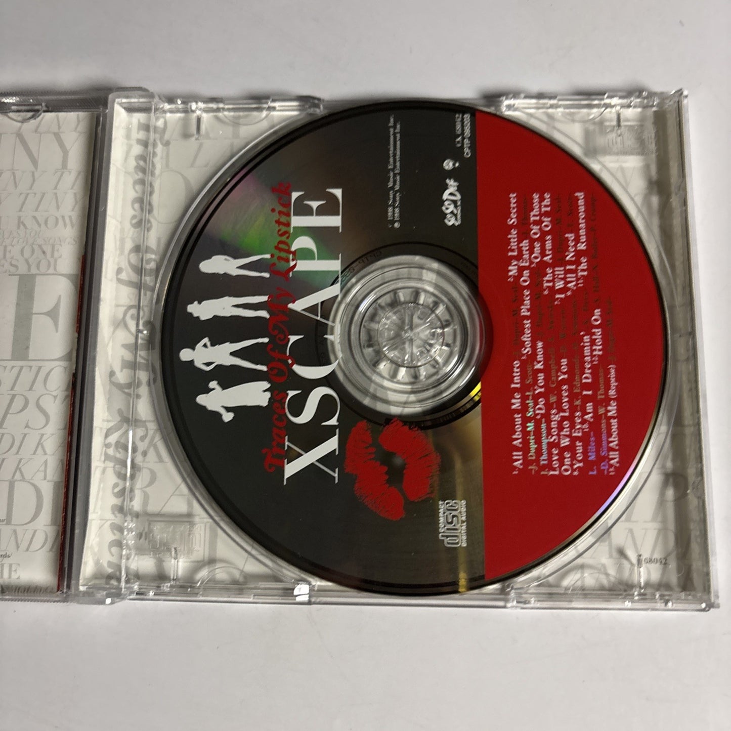 Xscape – Traces Of My Lipstick (CD, 1998) US CK-68042