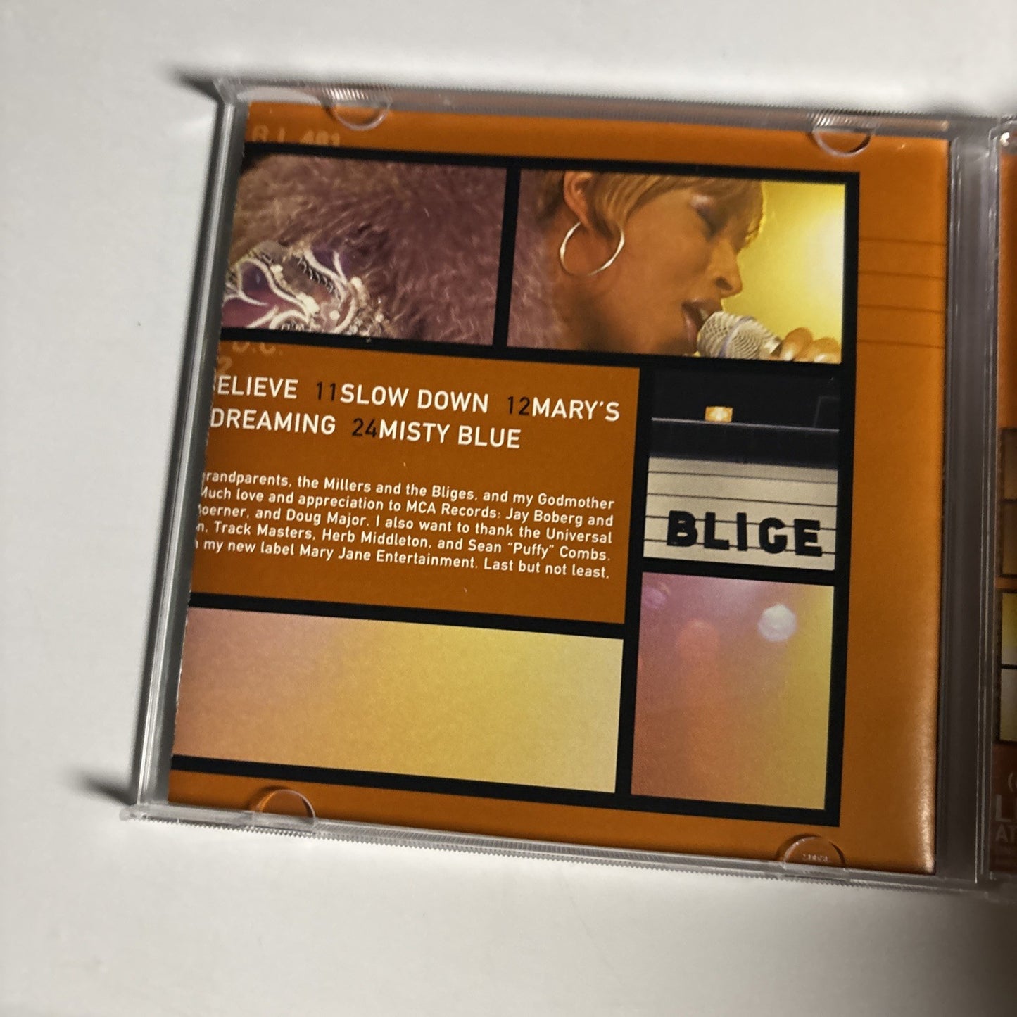 Mary J. Blige – The Tour (CD, 1998) US MCAD-11848