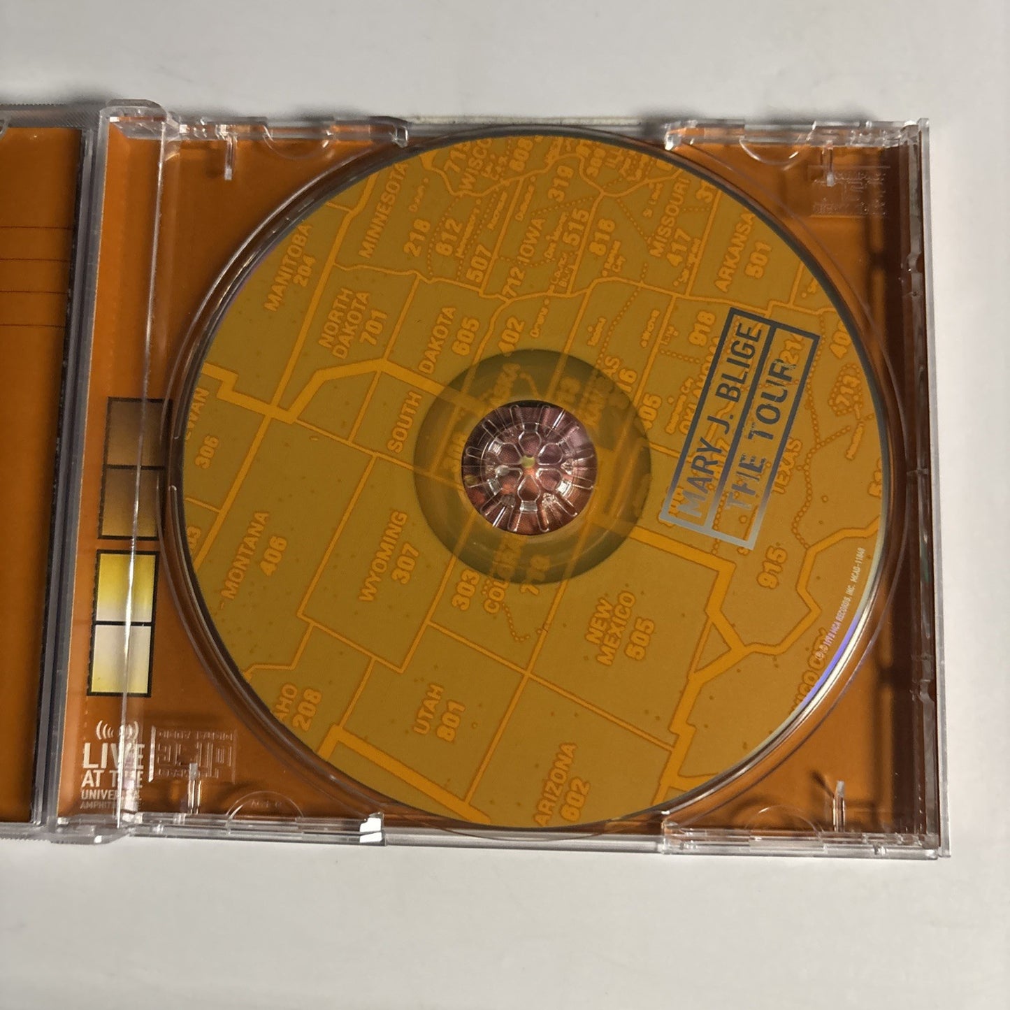Mary J. Blige – The Tour (CD, 1998) US MCAD-11848