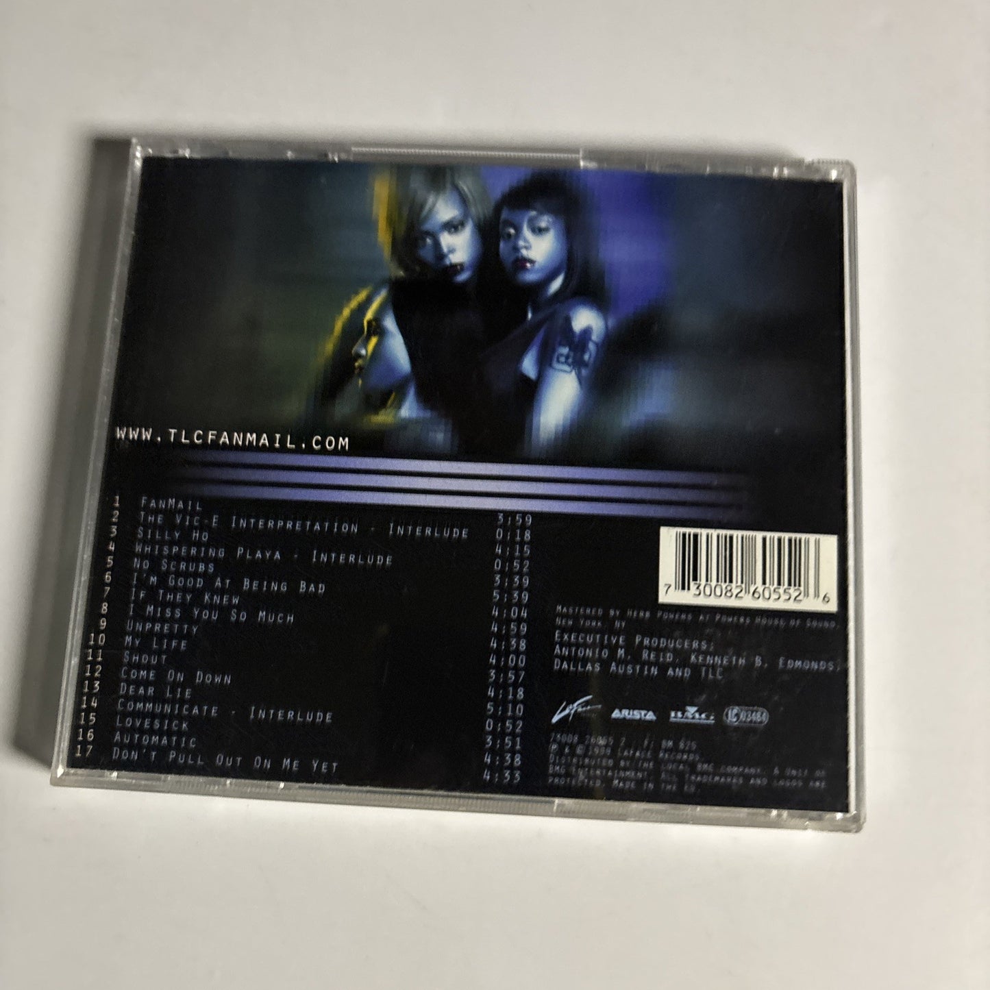 TLC – FanMail (CD, 1999) Europe Limited Edition 3D Cover 73008 26055 2