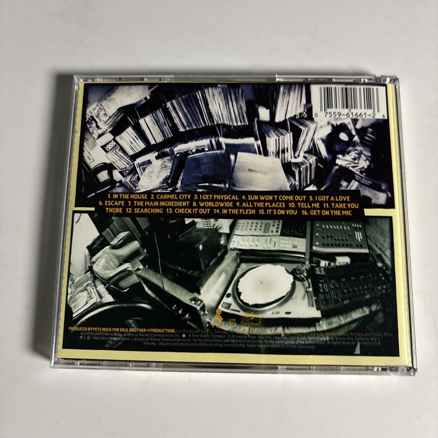 Pete Rock & C.L. Smooth – The Main Ingredient (CD, 1994)  US 61661-2
