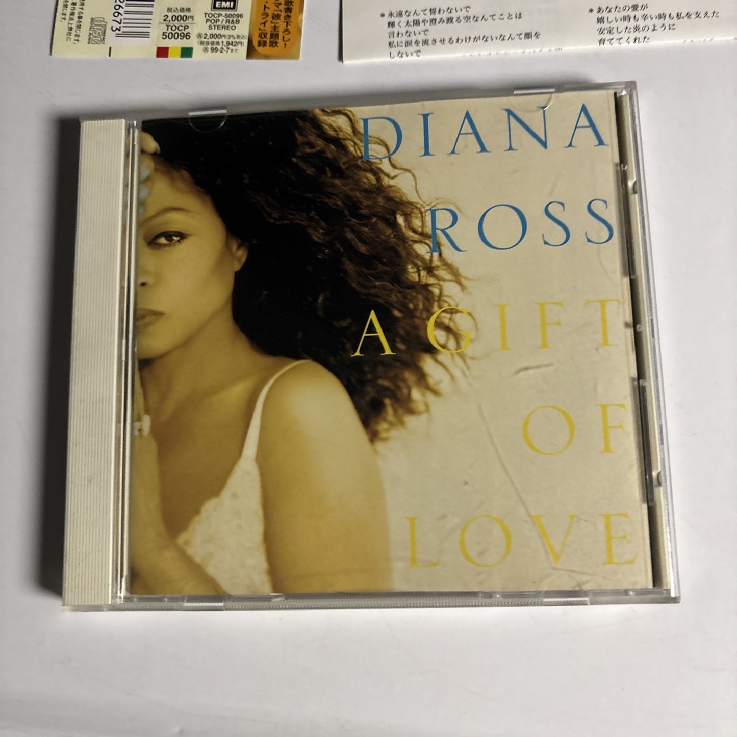 Diana Ross – A Gift Of Love (CD, 1997) Japan obi TOCP-50096