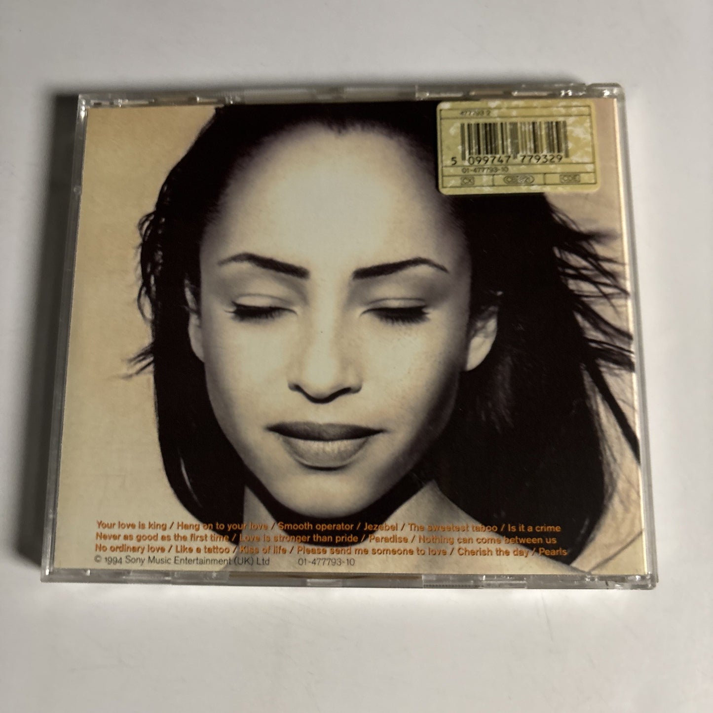 Sade – The Best Of Sade (CD 1994) Europe 477793 2