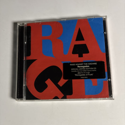 Rage Against The Machine – Renegades (CD, 2000) Europe 499921 9
