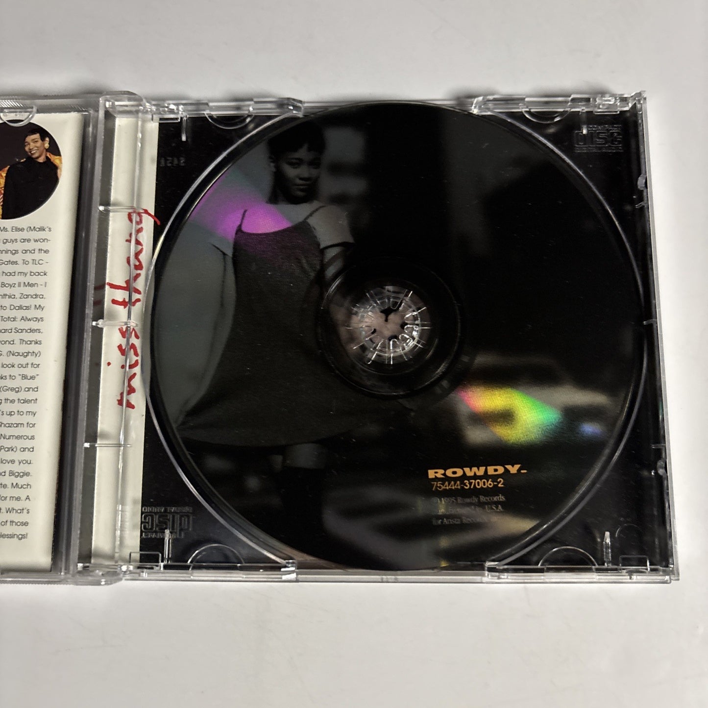 Monica – Miss Thang (CD, 1995)  US 75444-37006-2