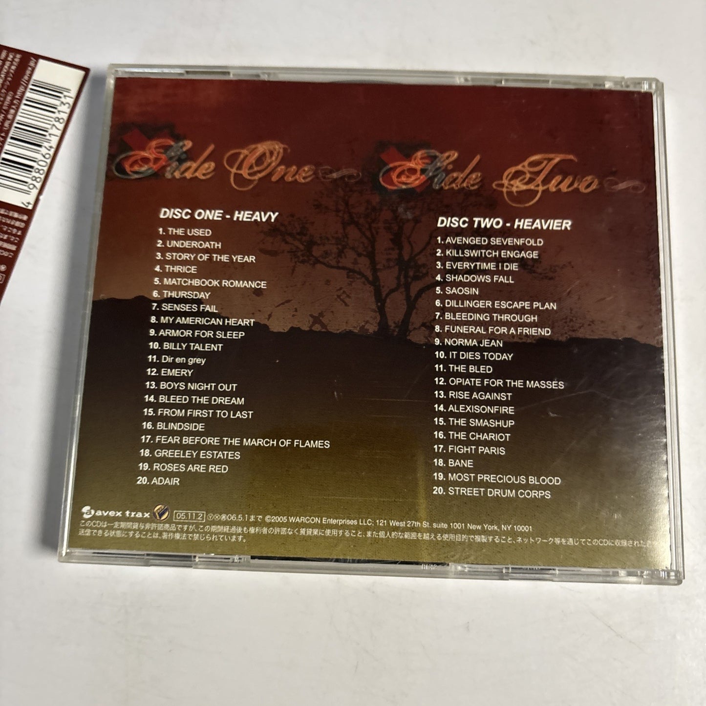Various – The Best Of Taste Of Chaos (CD, 2005) Japan obi AVCD 17813~4