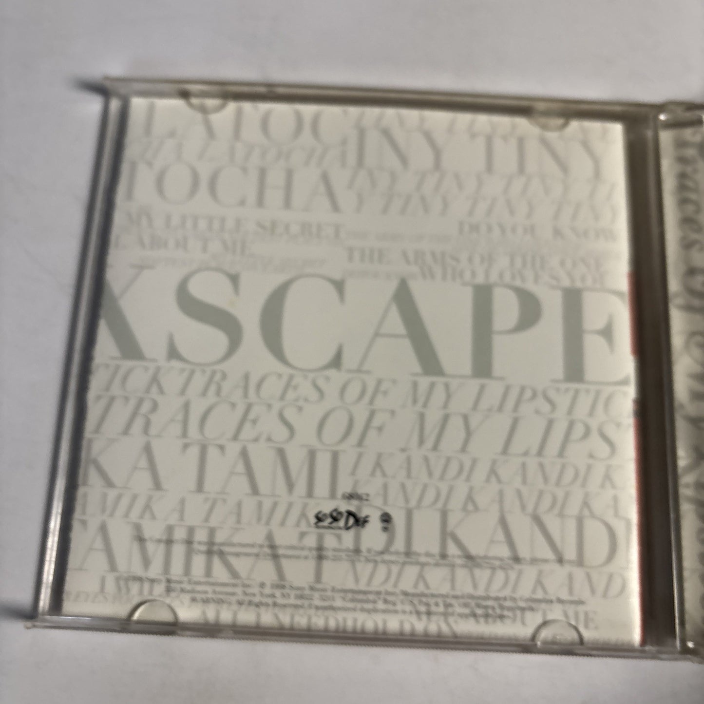Xscape – Traces Of My Lipstick (CD 1998) US CK 68042