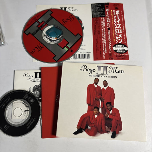 Boyz II Men – The Remix Collection (CD + 3" Disc, 1995) Japan Obi POCT-1073