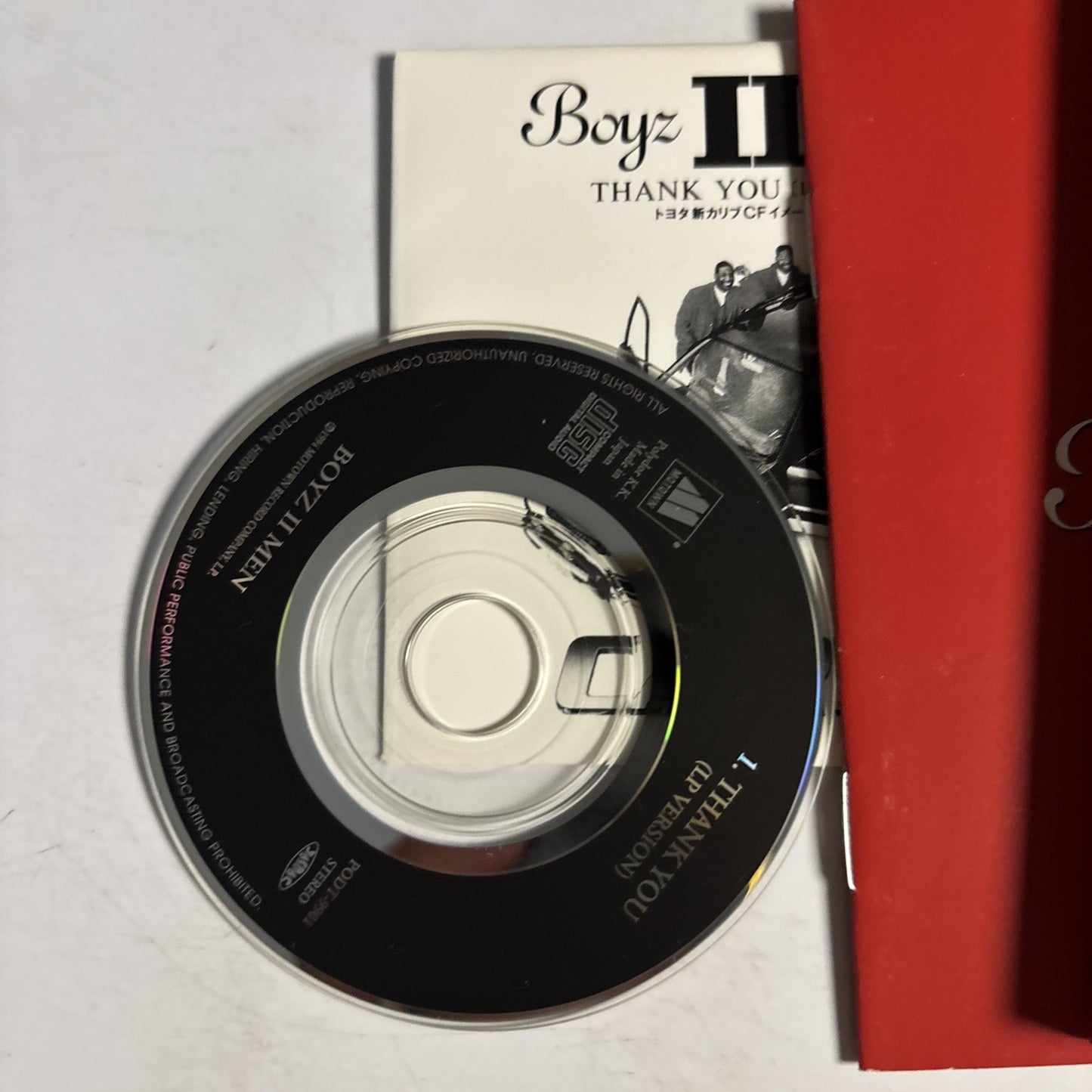 Boyz II Men – The Remix Collection (CD + 3" Disc, 1995) Japan Obi POCT-1073