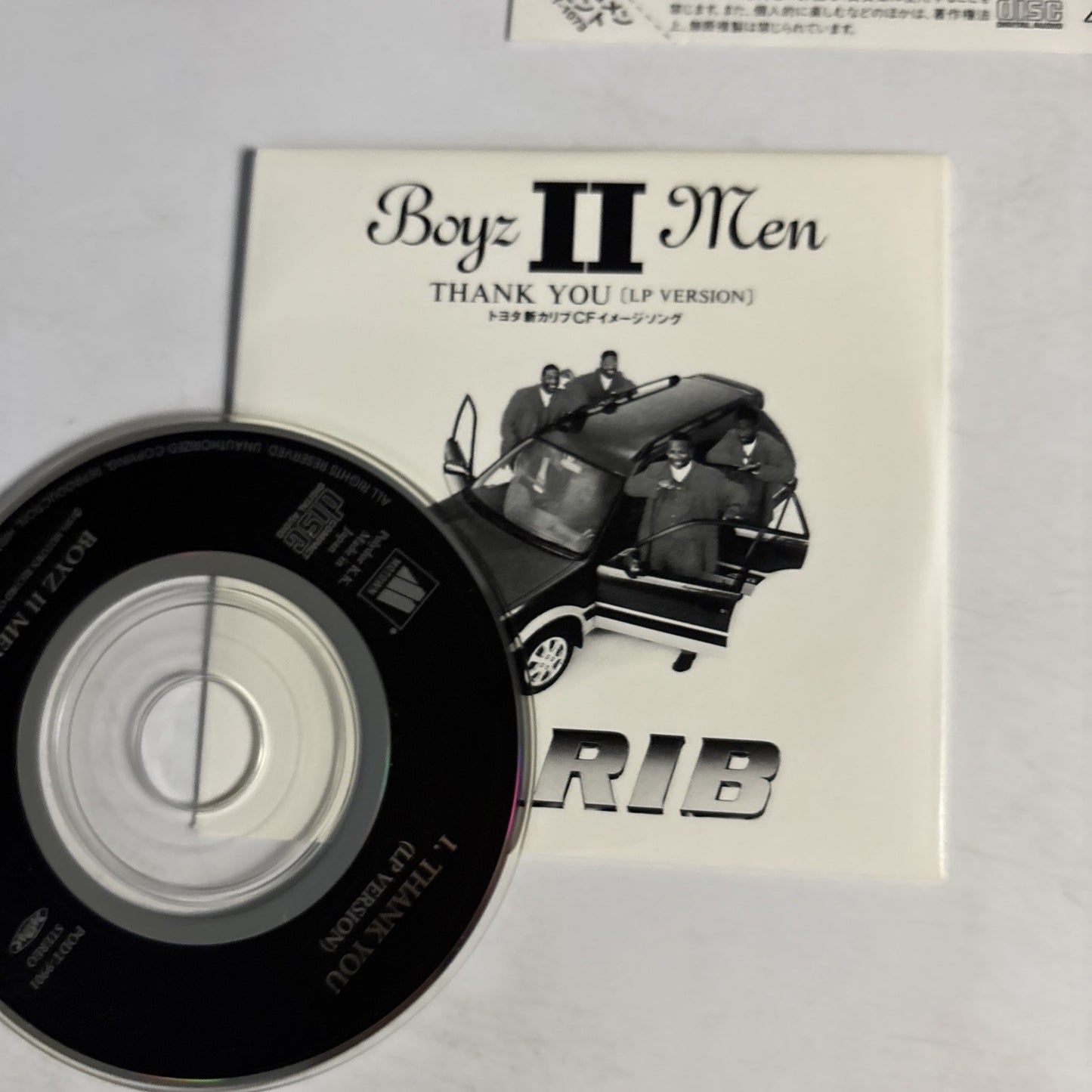 Boyz II Men – The Remix Collection (CD + 3" Disc, 1995) Japan Obi POCT-1073