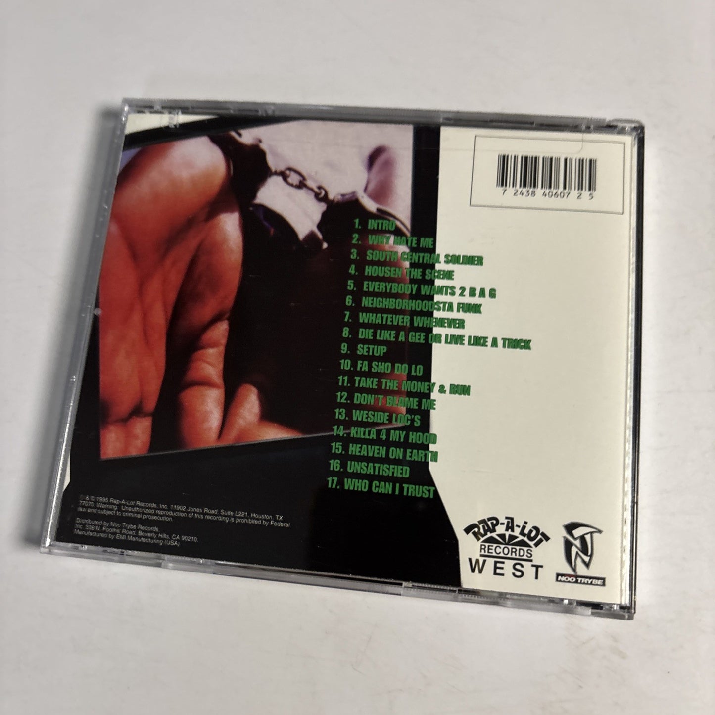 Poppa LQ – Your Entertainment, My Reality (CD, 1995) US Sealed 7243 8 40607 2 5