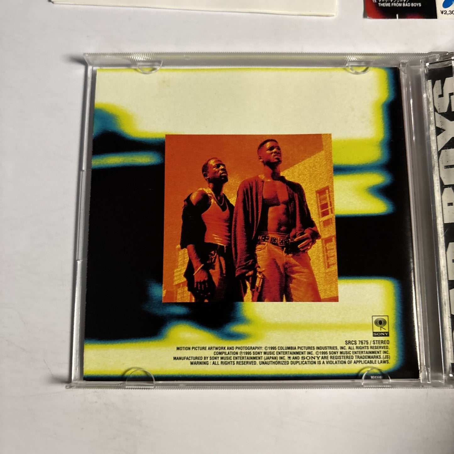 Bad Boys - Music From The Motion Picture (CD 1995) Japan obi SRCS 7675