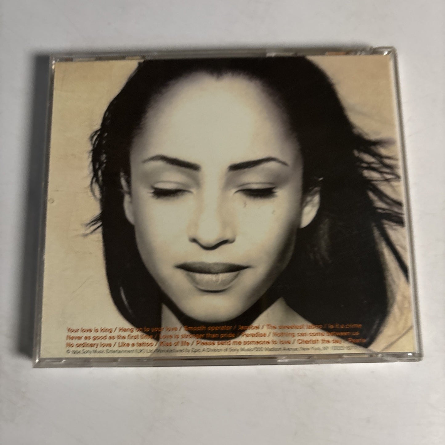 Sade – The Best Of Sade (CD 1994) US EK 66686